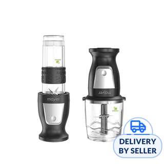 Mayer Mini 2-in-1 Blender Plus Chopper MMBC19 - Black