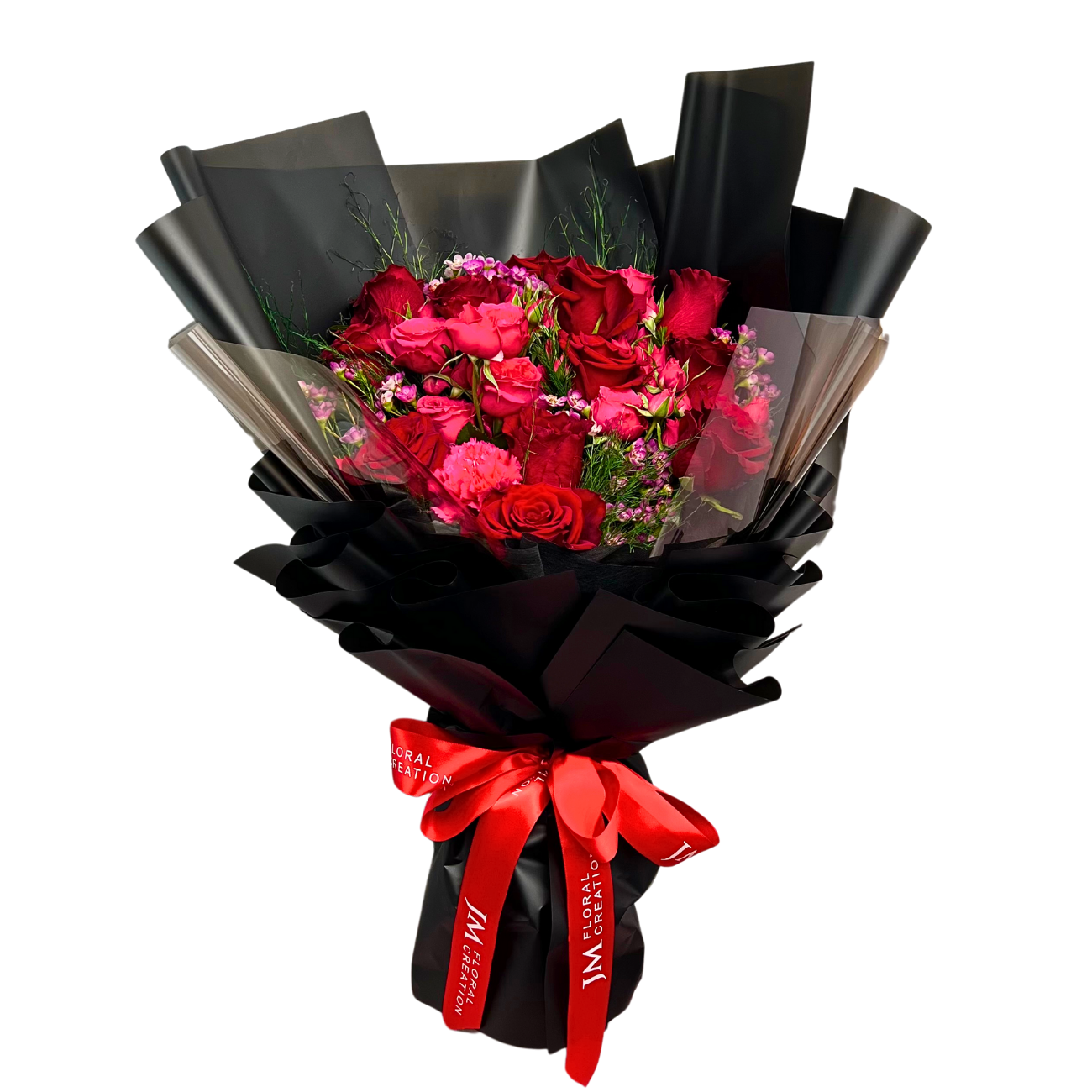 JM Flower Darling Whisper Bouquet (12 Roses)