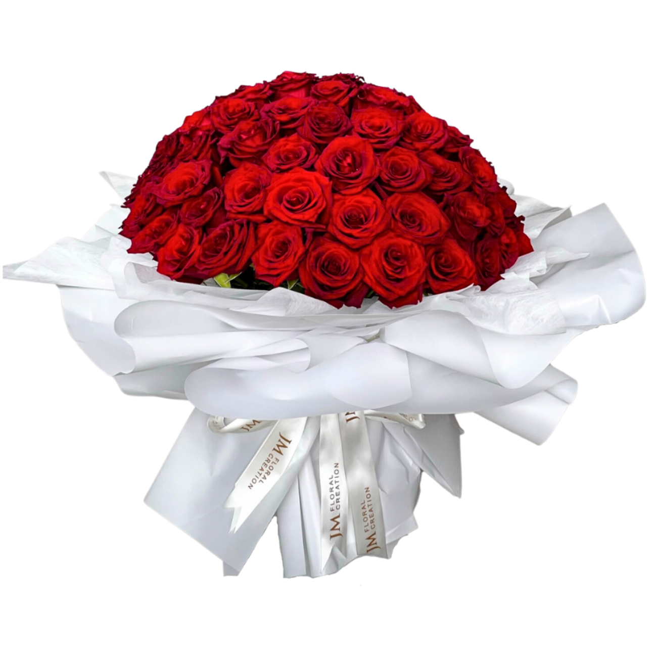 JM Flower Jenna Bouquet - 99 Roses Bouquet