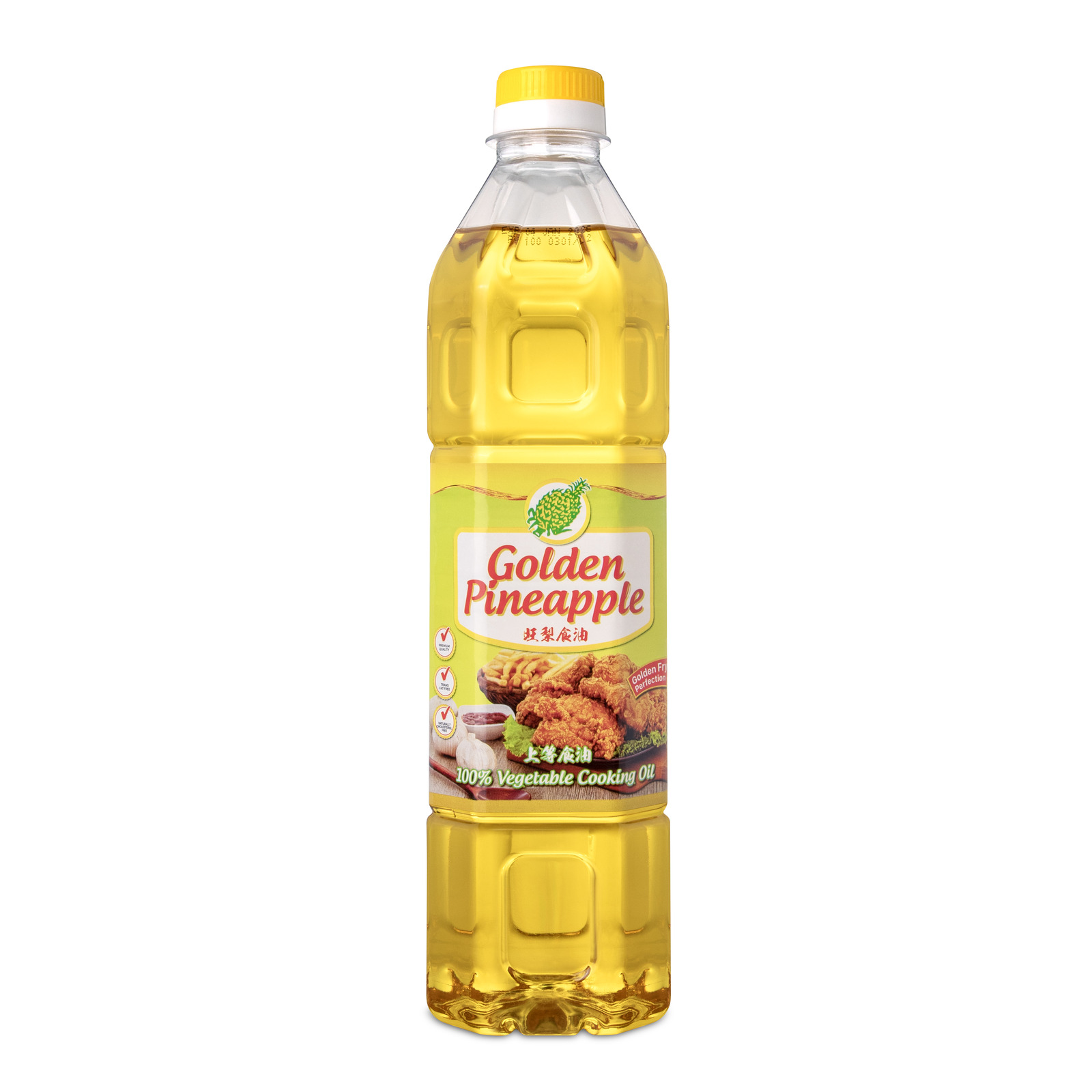 Golden Pineapple Premium Vegetable Oil - Golden Fry Perfectio