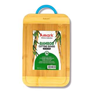Amark Kitchen Collection Bamboo Cutting Board w/Groove 22x34c