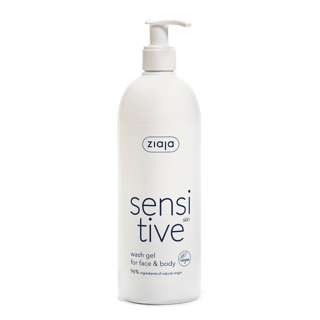 Ziaja Sensitive Skin Face And Body Wash Gel/Dispenser
