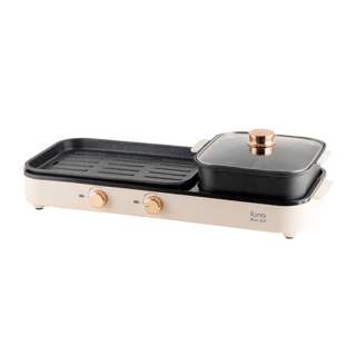 IONA 2 In 1 Yuan Yang Steamboat and BBQ Grill Plate - GL3613