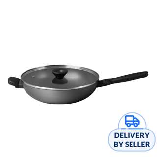 Meyer Bauhaus Nonstick 30cm Covered Stirfry Pan
