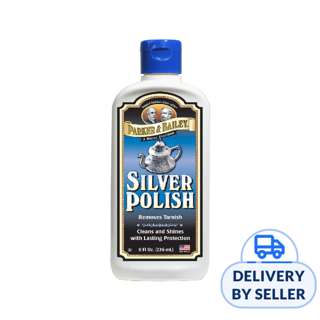 Parker & Bailey Silver Polish Cleans Shines Removes Tarnish