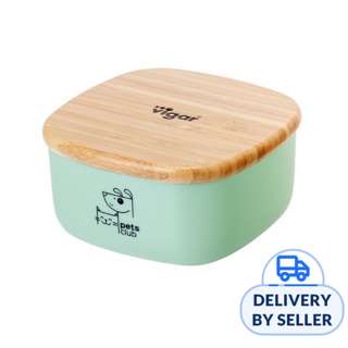 VIGAR Pets Club Bamboo Treat Jar - Small