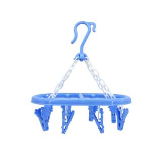 My Green Life 8 Pegs Oval Hanger - Blue