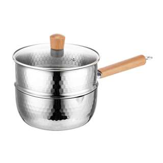 Endo Yukihira 20cm 3-Ply Saucepan + Steamer With Lid