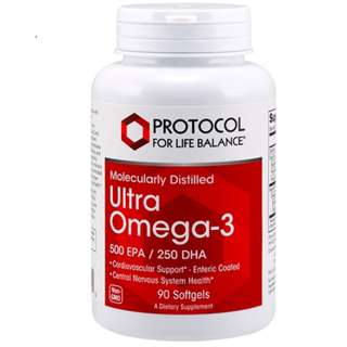 Protocol for Life Balance Ultra Omega-3, 500 EPA / 250 DHA
