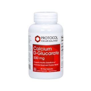 Protocol for Life Balance Calcium D-Glucarate, 500 mg