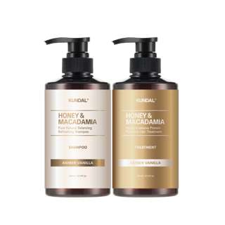 KUNDAL Honey & Macadamia Nature Shampoo & Treatment Set