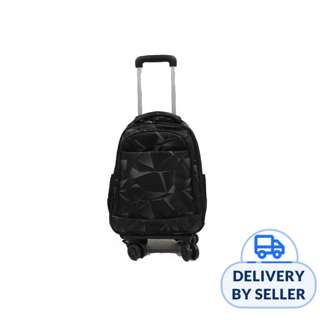 Rolling Detachable Trolley Waterproof Backpack - Lines