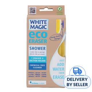 White Magic Eco Eraser Shower Eraser Sponge