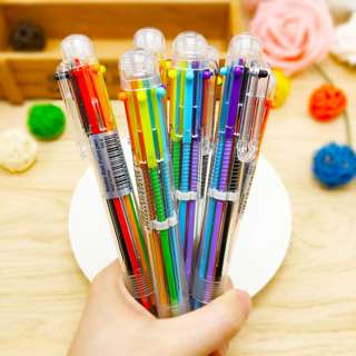 Ez 6in1 Multicolor Ballpoint Writing Pen - 5pcs