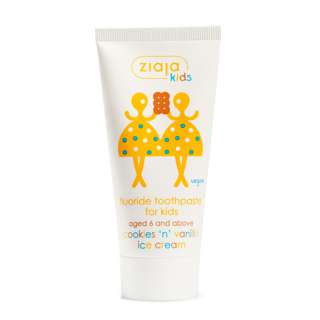 Ziaja Toothpaste For Kids Cookies'n'vanilla Ice Cream