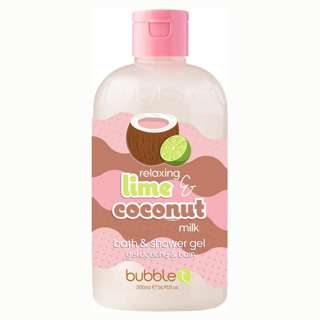 Bubble T Bath & Shower Gel - Lime & Coconut Milk