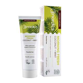 Nordics Natural Toothpaste Morning Fresh Coconut + Mint Nordics Natural Toothpaste Morning Fresh Coconut + Mint