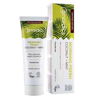 Nordics Natural Toothpaste Morning Fresh Coconut + Mint