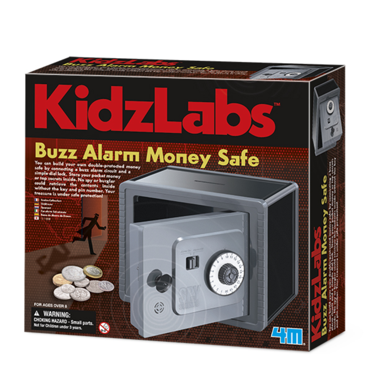 4M Buzz Alarm Money Safe