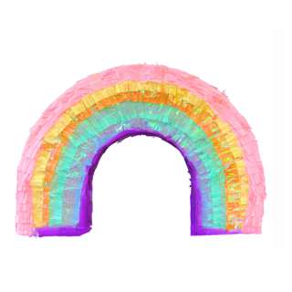 Pinata Rainbow With Stick Pinata Rainbow With Stick