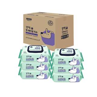 Mom-Ae-Sok Facial Grooming Pet Wet Wipes with CAP