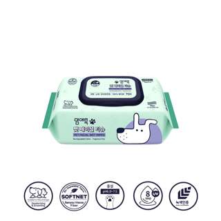 Mom-Ae-Sok Facial Grooming Pet Wet Wipes with CAP