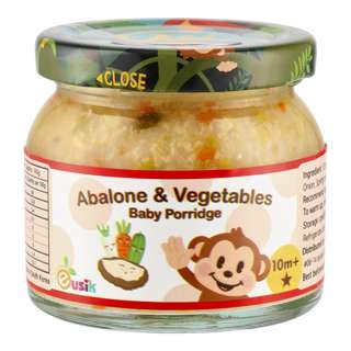 Eusik Baby Rice Porridge Select - Abalone & Veg 10mths+ Eusik Baby Rice Porridge Select - Abalone & Veg 10mths+