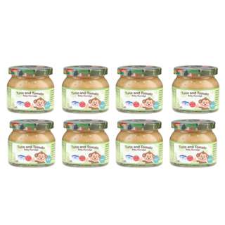 Eusik Baby Rice Porridge - Tuna & Tomato, 8mths+