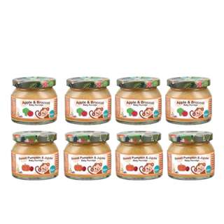 Eusik Baby Rice Porridge Bundle For 6m+ - 2 flavours