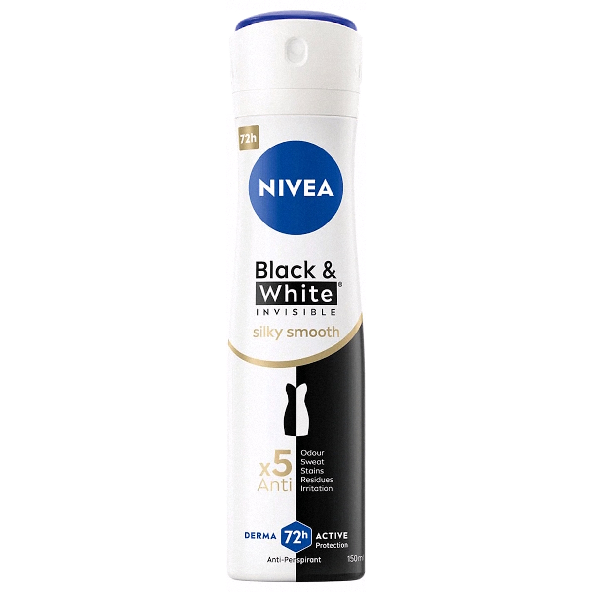 Nivea Deodorant Spray Black & White Invisible Silky & Smooth