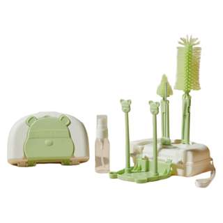 CozyNest Baby Bottle Brush Set - Green