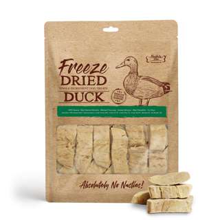 Absolute Bites Freeze Dried Dog Treats Duck