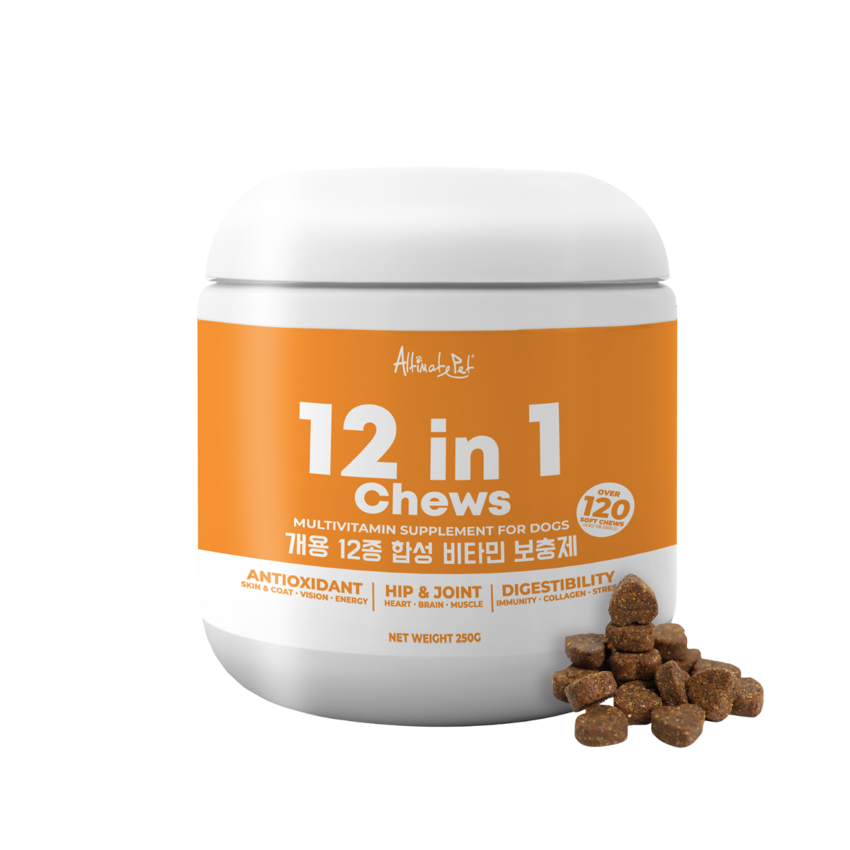 Altimate Pet Multivitamin Supplement For Dogs - 12 in 1 Chews