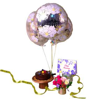 FNP Happy Anniversary Gift Arrangement
