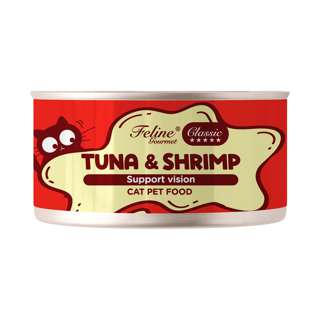 Feline Gourmet Classic Tuna & Shrimp Canned Cat Food