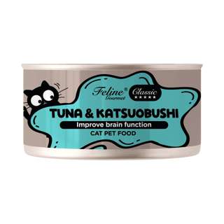 Feline Gourmet Classic Tuna & Katsuobushi Canned Cat Food