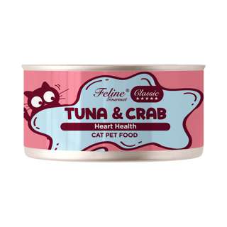 Feline Gourmet Classic Tuna & Crab Canned Cat Food