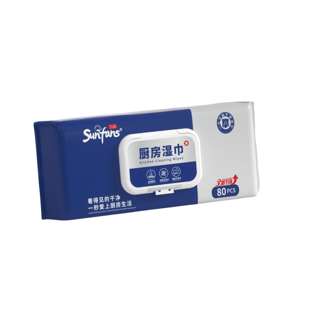 SUNFANS Oil Stain Removal Kitchen Wipes with Lemon Essence SUNFANS Oil Stain Removal Kitchen Wipes with Lemon Essence