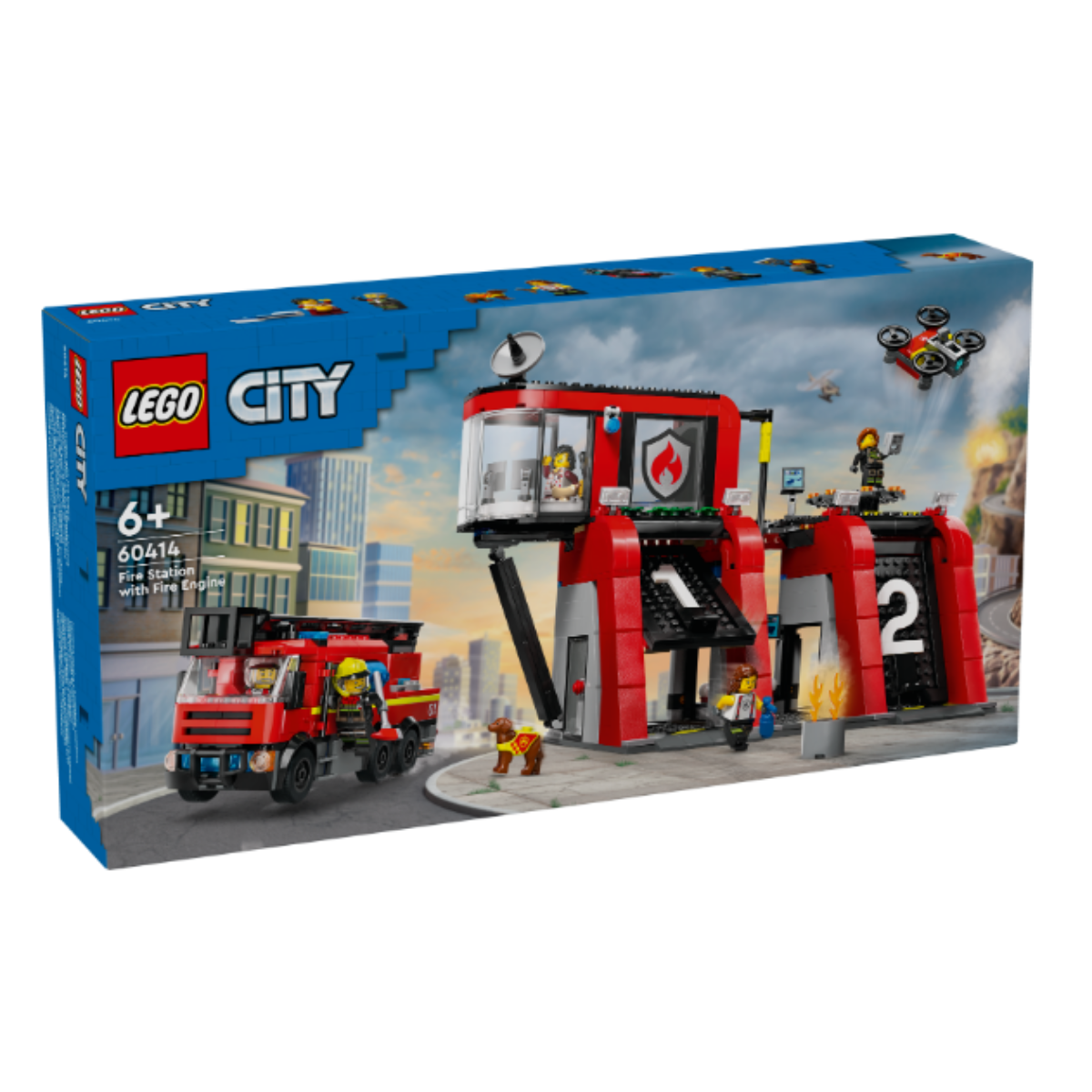 LEGO 60414 City Fire Station with Fire Truck