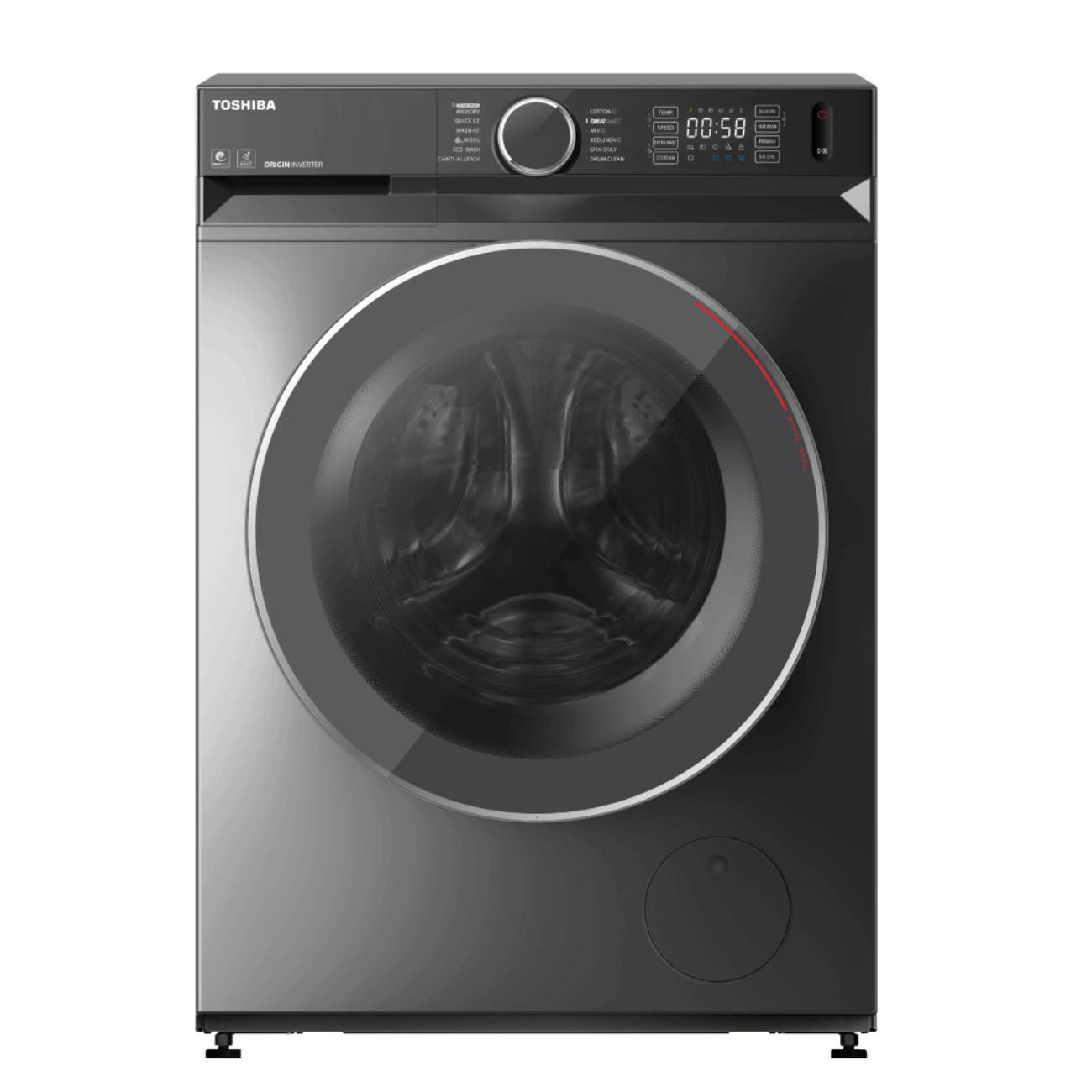 Toshiba 8.5kg Front Load Washing Machine TWBH95S2S NTUC FairPrice