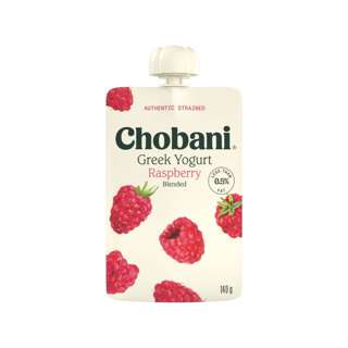Chobani Chobani Greek Yogurt Pouch Raspberry 140G