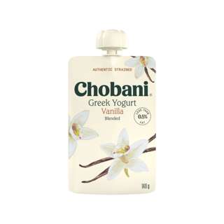 Chobani Chobani Greek Yogurt Pouch Vanilla 140G