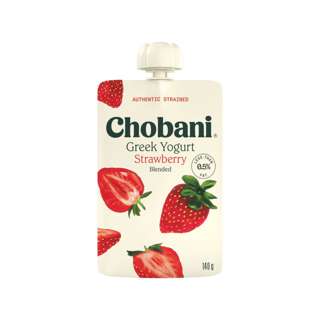 Chobani Chobani Greek Yogurt Pouch Strawberry 140G