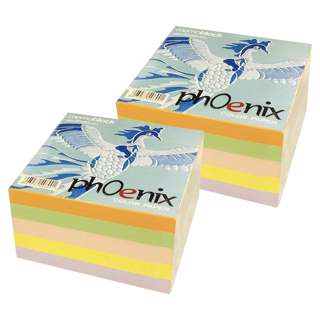 Phoenix Memo Block Refill - Mix colour