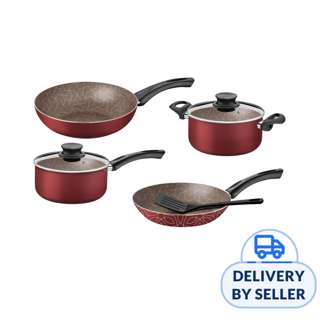 Tramontina Paris Texture 7 Piece Non Stick Cookware Set