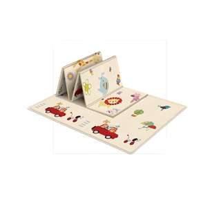 Cozy Nest Foldable Baby Crawling Mat - 180*100 Animal Driving