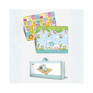 Cozy Nest Foldable Baby Crawling Mat - 180*150 Animal Party