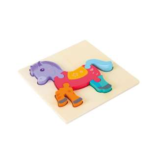 Cozy Nest Wooden 3D Puzzle Set - Horse