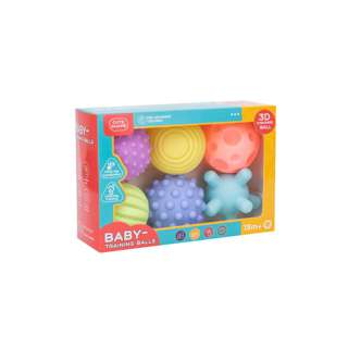 Cozy Nest Baby Toys Sensory Training Balls - Pastel Colour