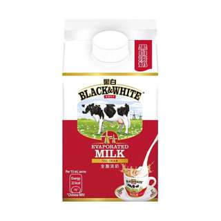 Black & White Evaporated Milk Tetra